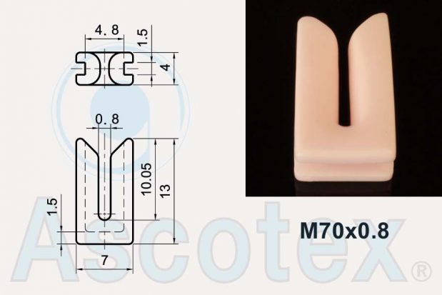 M70x0.8 Drawing