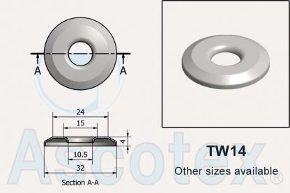 TW14 Metal Disc Drawing