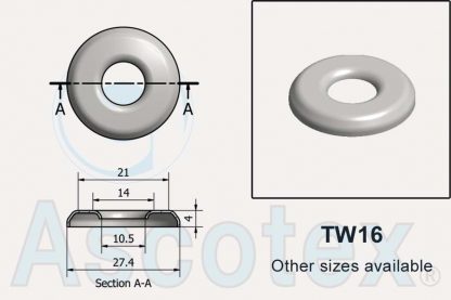 TW16 Metal Disc Drawing